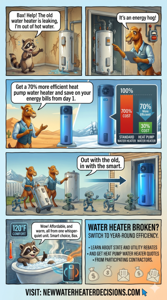 Bax explains the consumer benefits of Heat Pump Water Heaters